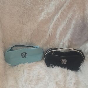 Elegant Black and Blue Women's Bags